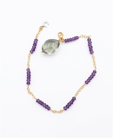 Pulsera Comete Mujer in Oro amarillo Ametista 10391617 - 10391617